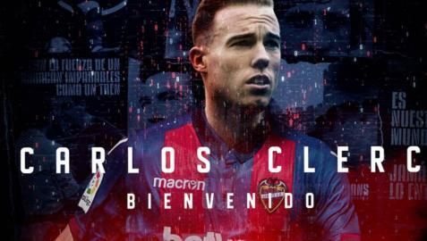 El Levante anuncia el fichaje de Carlos Clerc para las tres próximas temporadas
