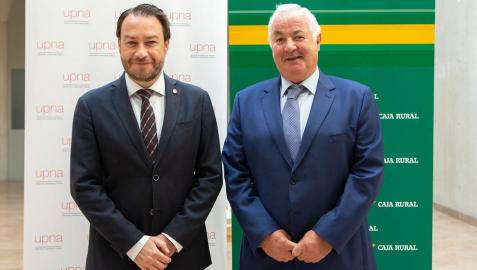 Convenio UPNA-Caja Rural para docencia e investigación