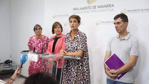 PSN, Geroa Bai, Podemos e I-E anuncian que han llegado a un preacuerdo de gobierno
