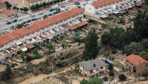 Fotos de las inundaciones en Tafalla, Olite, Beire y Pueyo