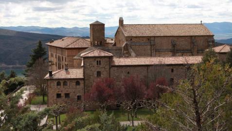 El monasterio de San Salvador de Leyre.