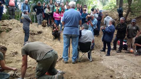 Localizada una nueva fosa común en Echalaz con al menos tres víctimas