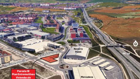 Fundación Caja Navarra hará 35 pisos para alquiler social en Entremutilvas