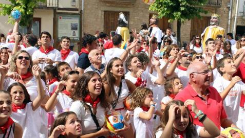 Fotos del cohete de fiestas de Allo