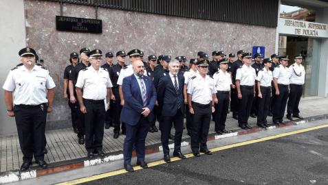 Grande Marlaska visita la Comandancia de la Guardia Civil en Navarra Grande Marlaska visita la Comandancia de la Guardia Civil en Navarra