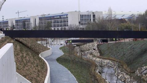 Río Sadar, en Pamplona