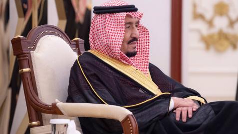 El rey de Arabia Saudí, Salman bin Abdulaziz Al Saud.