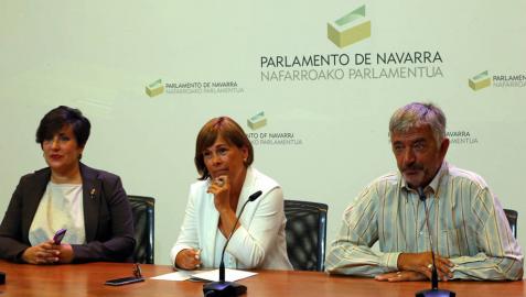 Barkos cuestiona la viabilidad del compromiso de Chivite con las madres y el IRPF