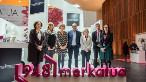 Pamplona, punto de encuentro de artistas y profesionales de la cultura en el 948 Merkatua
