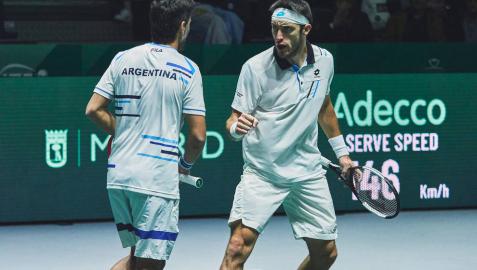 Argentina, rival de España en la Copa Davis