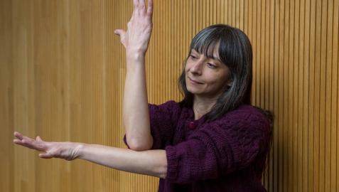 María Siebald presenta 'Trasunto #2', un espectáculo de danza en lengua de signos María Siebald presenta 'Trasunto #2', un espectáculo de danza en lengua de signos
