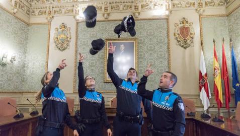 La Policía Local de Tudela suma a su plantilla 4 nuevos agentes