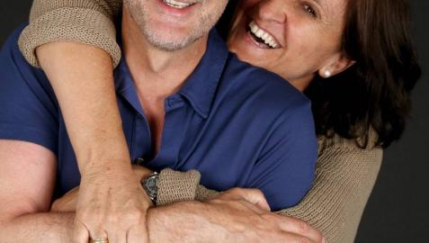 Carlos Goñi y Pilar Guembe.