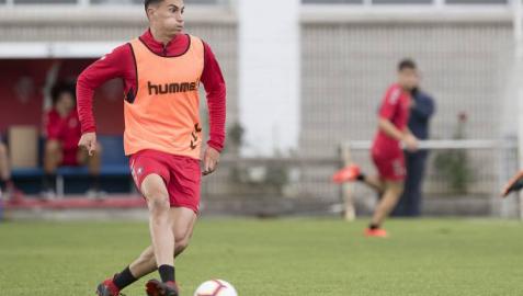 Perea, tras su debut en liga