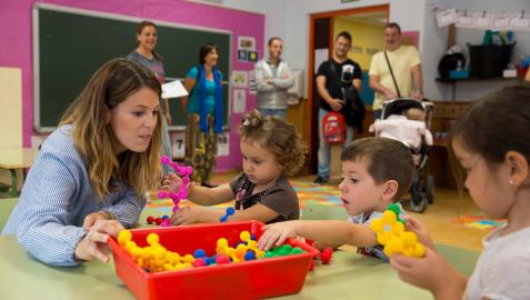Las familias de 6.200 niños eligen colegio en una prematrícula nueva