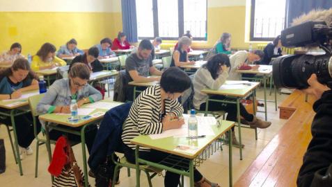 Comienzan las pruebas en castellano de las oposiciones de Educación