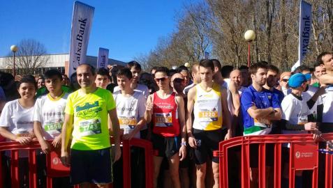 Salida de la tercera edición de la Carrera de los Valientes.