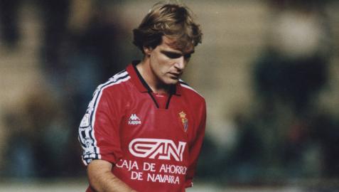 Andrés Martínez, primer fichaje de invierno de Osasuna. Andrés Martínez, primer fichaje de invierno de Osasuna.