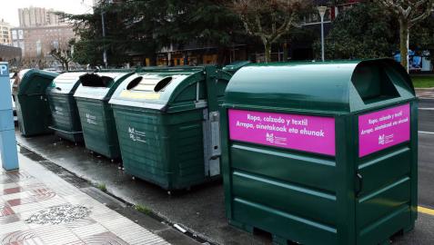 El reciclaje de ropa aumentó en Pamplona y Comarca un 39% con los contenedores de ropa