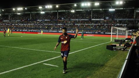 El estado de Rubén García marca la alineación de Osasuna