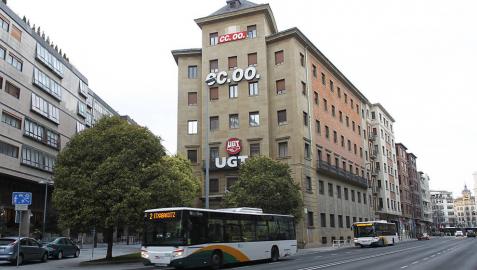UGT-Navarra tuvo unas pérdidas de 1,3 millones de euros en 2015