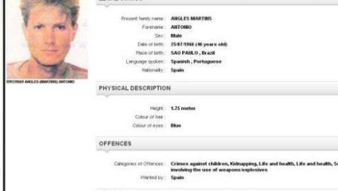 La policía sigue buscando a Antonio Anglés 24 años después del triple crimen de Alcàsser La policía sigue buscando a Antonio Anglés 24 años después del triple crimen de Alcàsser
