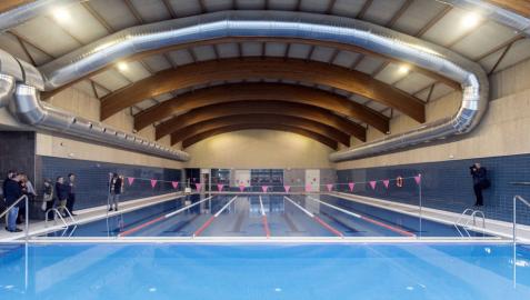 Abren las nuevas instalaciones deportivas de Zizur tras una complicada reforma