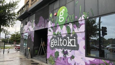 Inauguración del espacio Geltoki en Pamplona La antigua estación de autobuses acoge desde este sábadi el espacio Geltoki, dedicado a la economía social y las actividades culturales