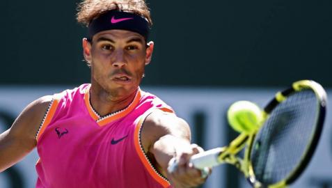 Nadal accede sin sustos a los cuartos de final de Indian Wells