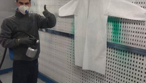 L'Urederra y Tecnan trabajan en un repelente para la ropa sanitaria