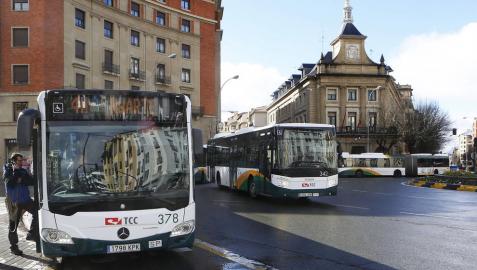 Un comité dividido llama hoy a cuatro horas de huelga en villavesas