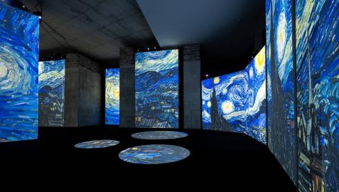 Van Gogh cobra vida en Pamplona