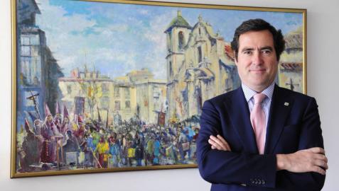 Antonio Garamendi, candidato a la presidencia de la CEOE.