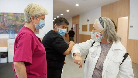 El centro Félix Garrido recupera a sus 25 residentes tras la epidemia