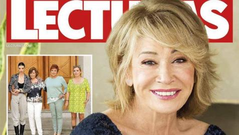Mila Ximénez, en la portada de 'Lecturas' de esta semana