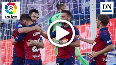 Resumen del Osasuna-Leganés: gol de Gallego (2-1)