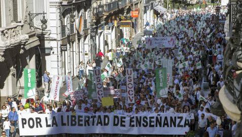 La enseñanza concertada lamenta la discriminación al 25% de sistema educativo AYUDAS EDUCACIÓN