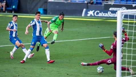 El Leganés de Aguirre revive en Barcelona y hiere de muerte al Espanyol