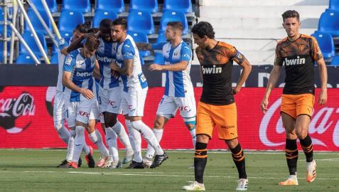 La fe inquebrantable del Leganés doblega al Valencia