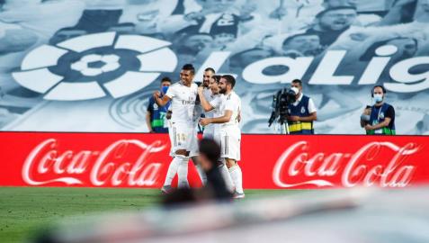 El Real Madrid se hace con el título de Liga