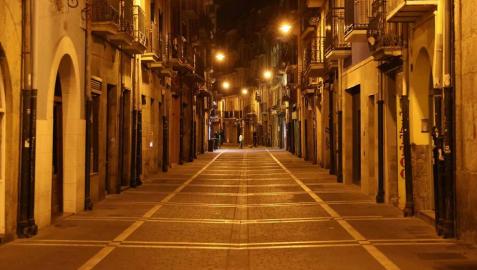 Todas las fotos del dispositivo de vigilancia de la Policía Nacional durante la noche del viernes, 24 de julio, en Pamplona
