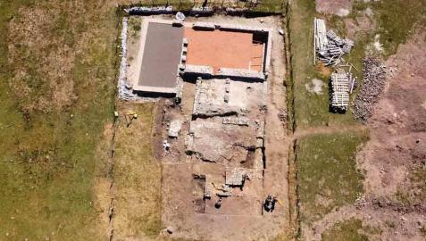 La zona arqueológica romana Zaldua, declarada bien de interés cultural