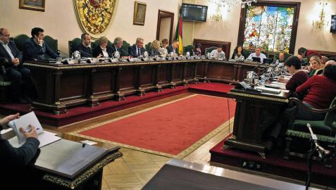 El presupuesto del Ayuntamiento de Pamplona, en el aire