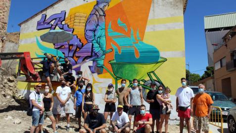 El arte crece en las calles de Cascante