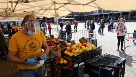 Villava retoma el mercadillo y Huarte la semana que viene Villava retoma el mercadillo y Huarte la semana que viene