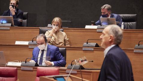 El Parlamento foral pide un paquete de medidas para asegurar la conciliación