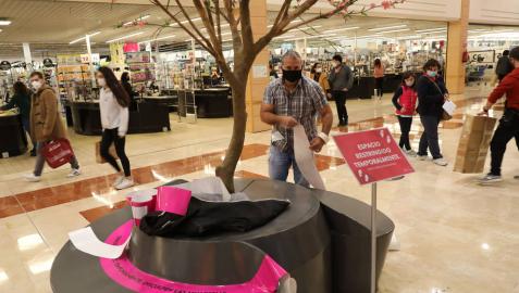 Normalidad ante la reducción del aforo en los centros comerciales