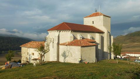 Finalizadas las obras de restauración de la iglesia de Larumbe