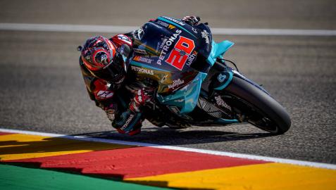 Quartararo, del hospital a la pole en MotoGP