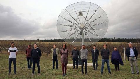 En la UPNA ya 'escuchan' las galaxias